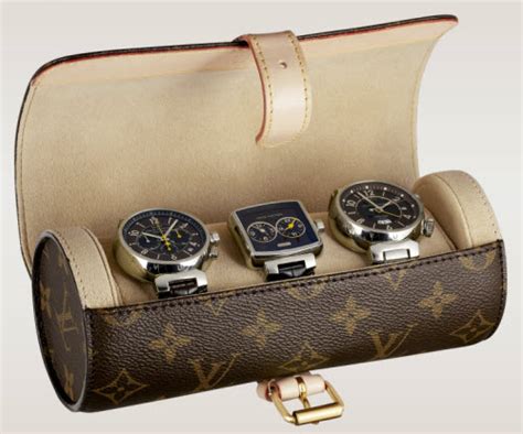 louis vuitton 3 watch case replica|lv watch case.